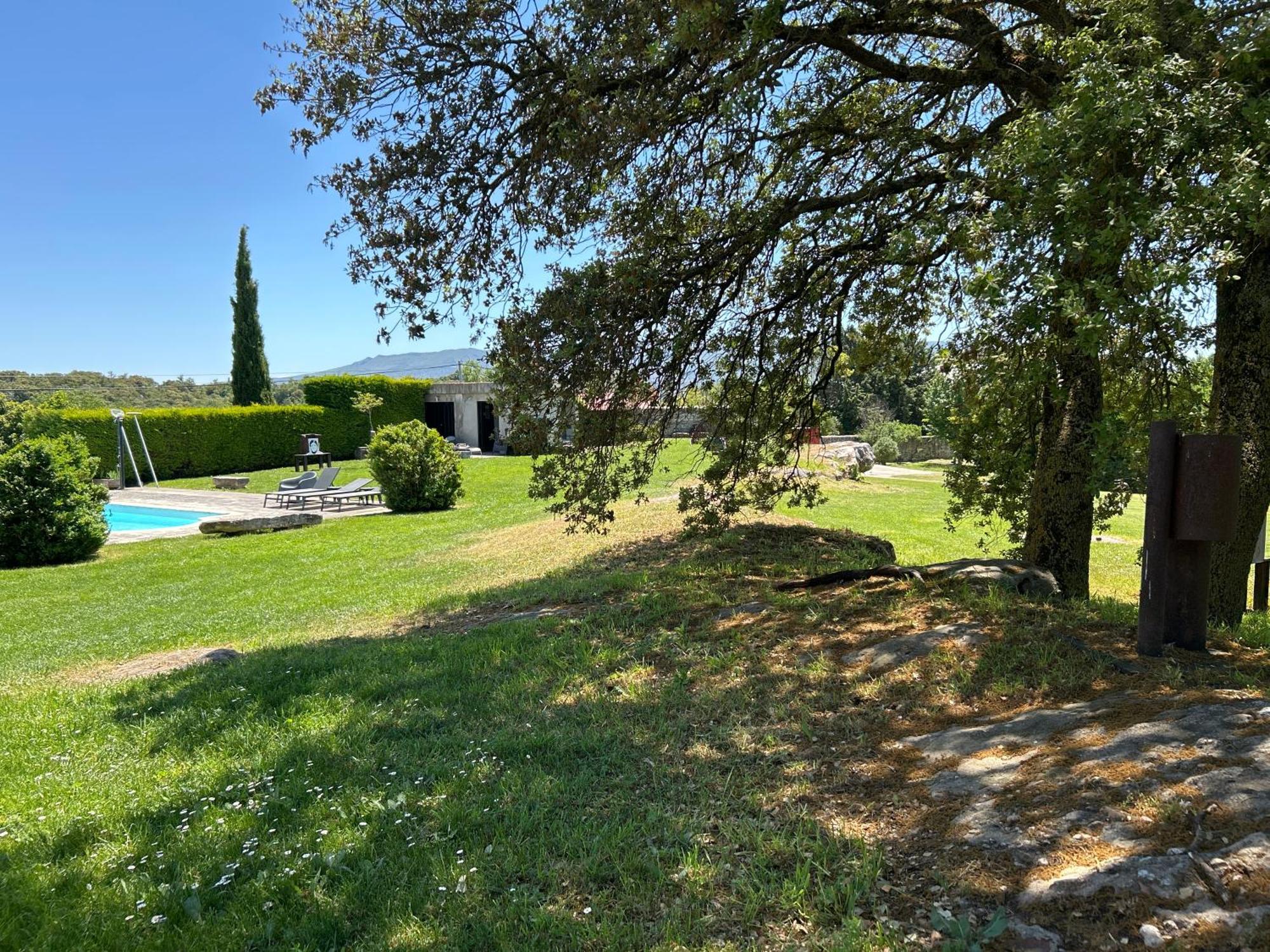 Casa Rural De Un Artista En Plena Naturaleza Piscina Y Parque De Esculturas En ビジャルカヨ エクステリア 写真